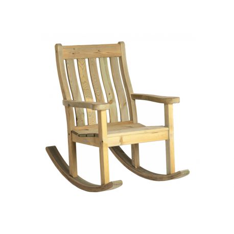 Sosnowe Bujane krzesło