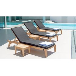 Roble Sunbed Side Table