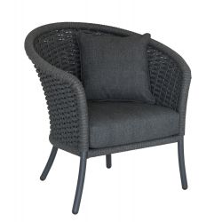 Cordial Lounge Krzesło  szare