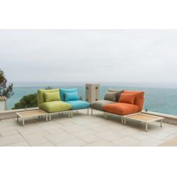 Beach Lounge Gray Cushion
