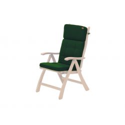 Olefin green armchair cushion