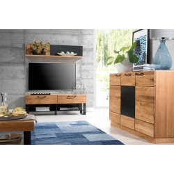 MOSAIC 24 TV unit with 2 drawers