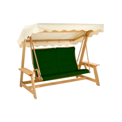 Olefin Swing Seat Cushion Green