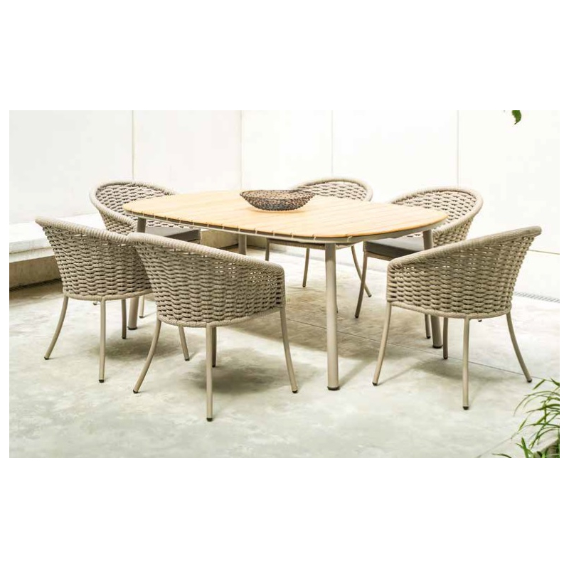 Cordial, Gray Dining Table,...