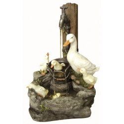 56cm Duck Family at Tap