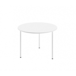 MOON Round table, white...