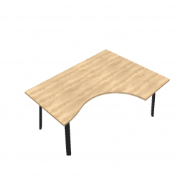 1600x1200mm Desk with a...