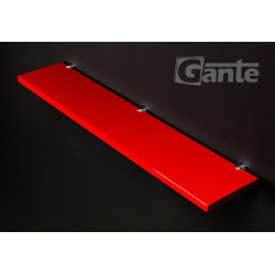 80cm FOKUS Regal, rote Farbe