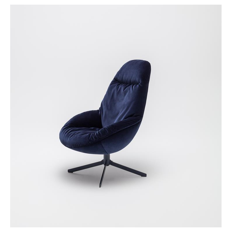 Fauteuil Oyester Soft, base...