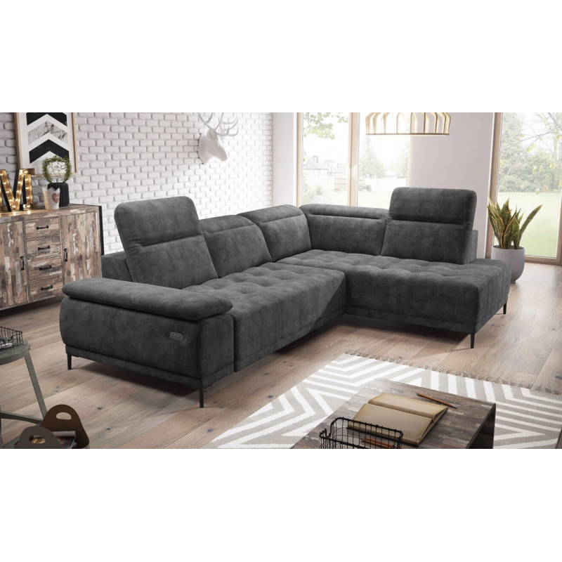 Focus L corner sofa with...