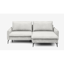 Glossy corner sofa with...