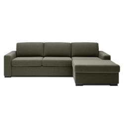 Vanilla corner sofa with...