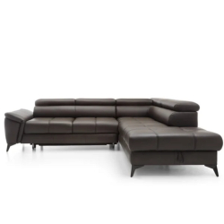 MOCCA Ecksofa, Naturleder