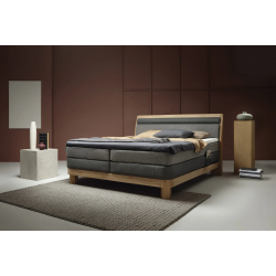 DONNA bed, natural leather