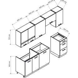 BONO kitchen furniture set...